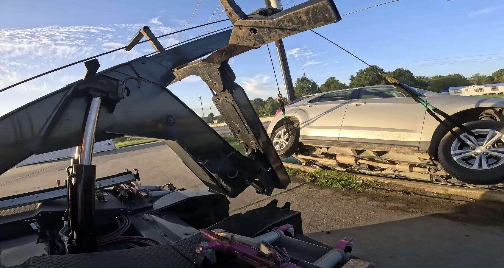 Long-Distance Towing Services for Interstate Vehicle Transport Professional long-distance towing truck preparing for interstate vehicle transport
